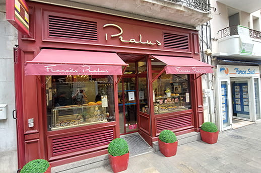 A local shop in Sète, France